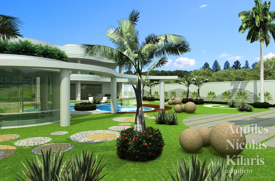 Arquiteto - Aquiles NÃ­colas KÃ­laris - Projetos Residenciais - Projeto Flores da Cunha - RS