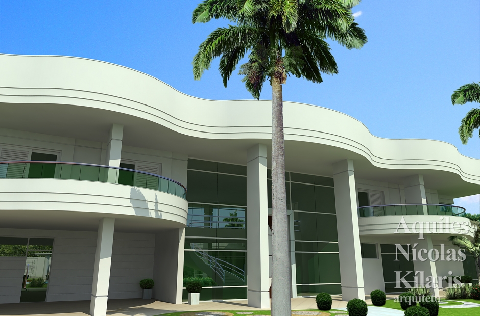 Arquiteto - Aquiles NÃ­colas KÃ­laris - Projetos Residenciais - Projeto Flores da Cunha - RS