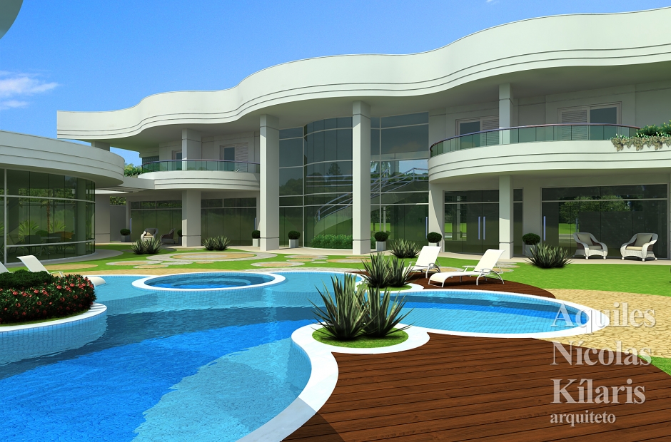 Arquiteto - Aquiles NÃ­colas KÃ­laris - Projetos Residenciais - Projeto Flores da Cunha - RS