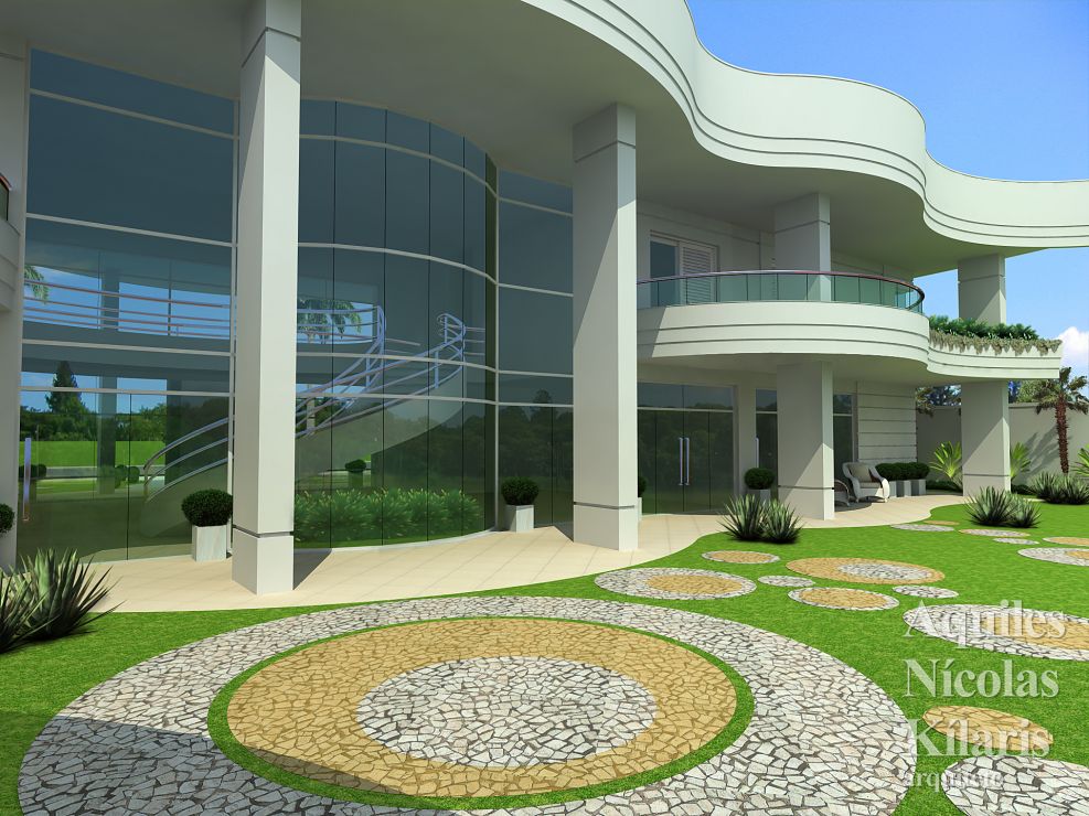 Arquiteto - Aquiles NÃ­colas KÃ­laris - Projetos Residenciais - Projeto Flores da Cunha - RS