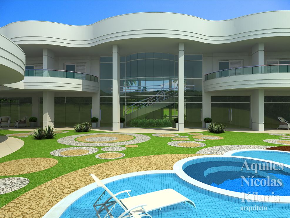 Arquiteto - Aquiles NÃ­colas KÃ­laris - Projetos Residenciais - Projeto Flores da Cunha - RS