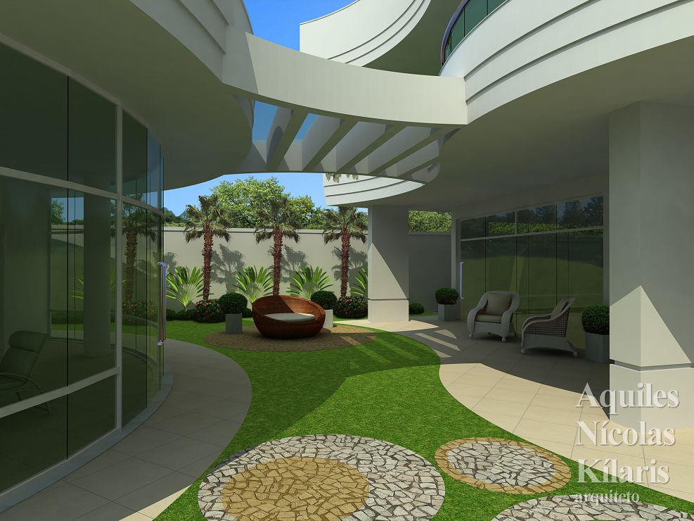 Arquiteto - Aquiles NÃ­colas KÃ­laris - Projetos Residenciais - Projeto Flores da Cunha - RS