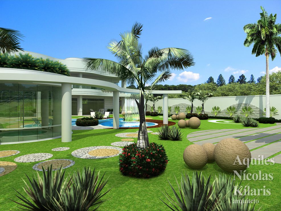 Arquiteto - Aquiles NÃ­colas KÃ­laris - Projetos Residenciais - Projeto Flores da Cunha - RS