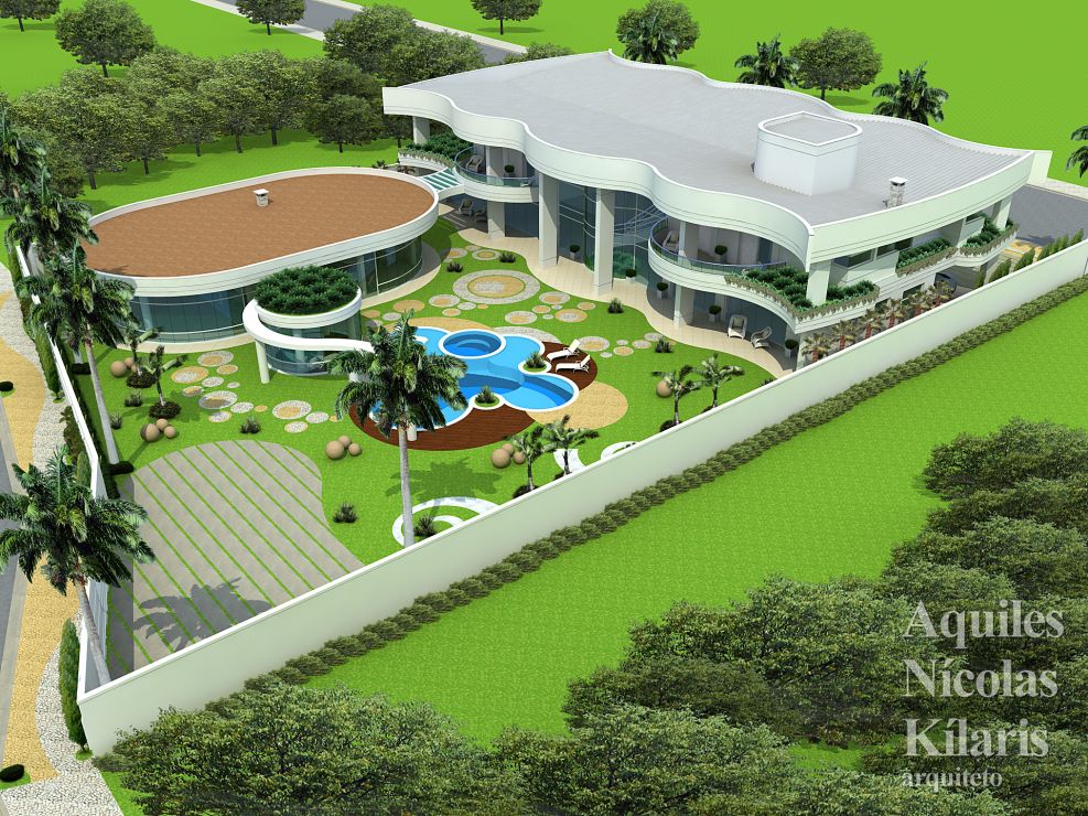 Arquiteto - Aquiles NÃ­colas KÃ­laris - Projetos Residenciais - Projeto Flores da Cunha - RS