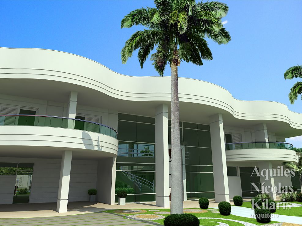 Arquiteto - Aquiles NÃ­colas KÃ­laris - Projetos Residenciais - Projeto Flores da Cunha - RS