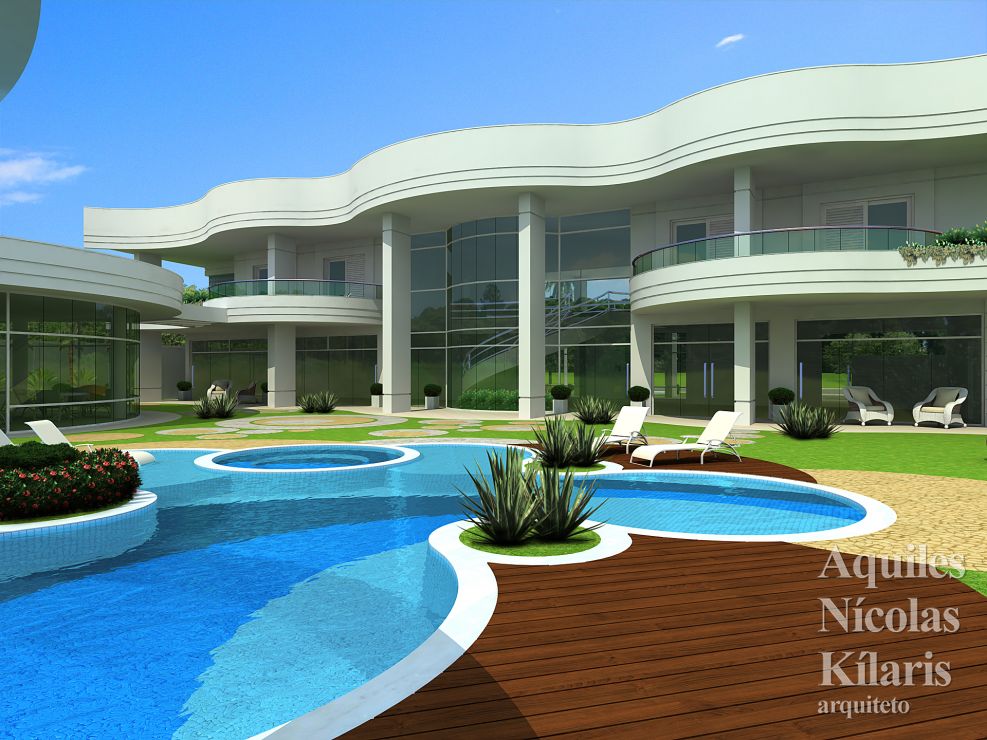 Arquiteto - Aquiles NÃ­colas KÃ­laris - Projetos Residenciais - Projeto Flores da Cunha - RS