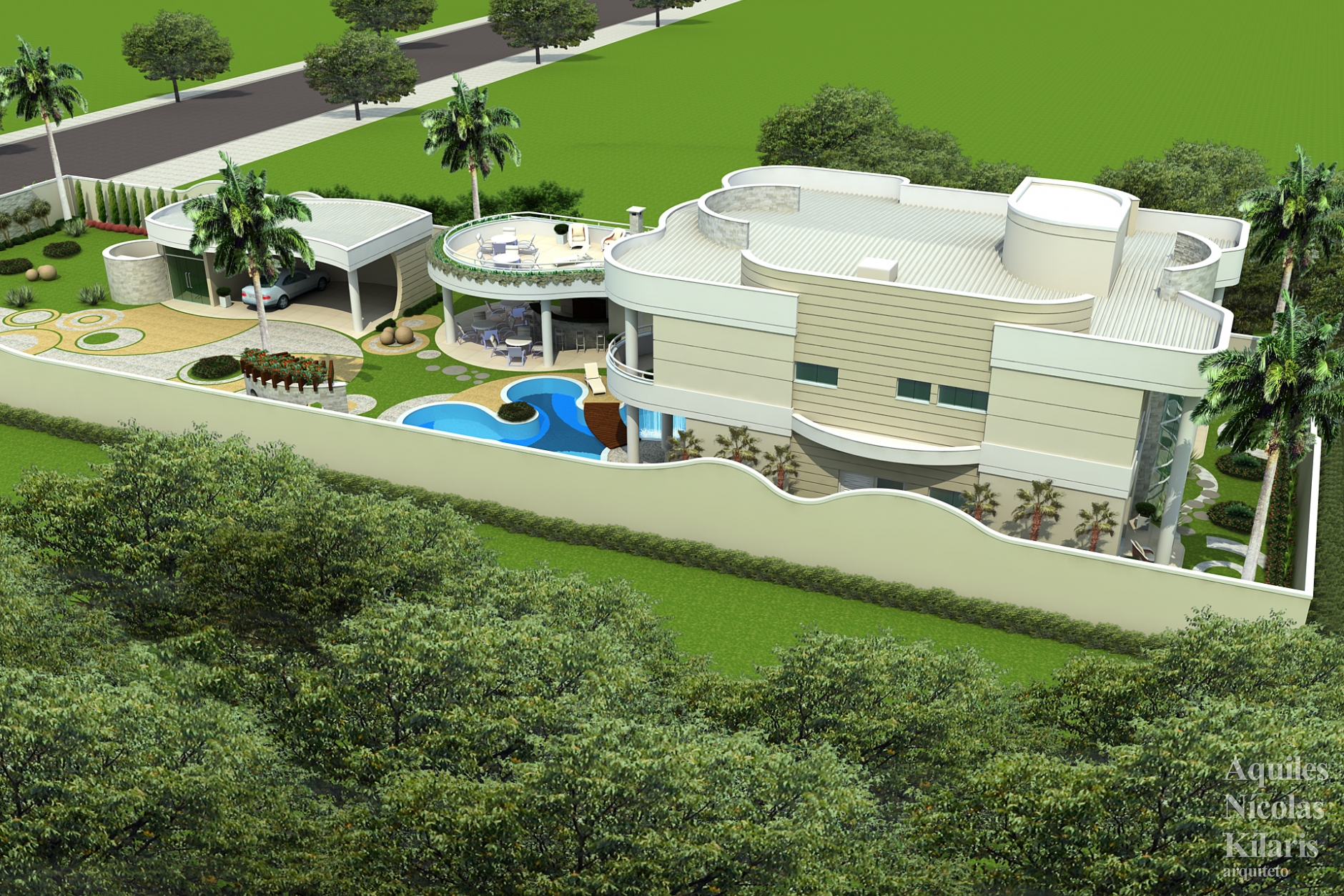 Arquiteto - Aquiles NÃ­colas KÃ­laris - Projetos Residenciais - Projeto MacapÃ¡ - AP