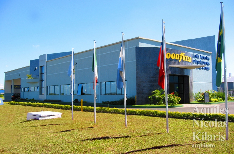 Arquiteto - Aquiles NÃ­colas KÃ­laris - Projetos Corporativos - Campo de provas Goodyear