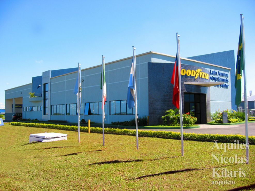 Arquiteto - Aquiles NÃ­colas KÃ­laris - Projetos Corporativos - Campo de provas Goodyear