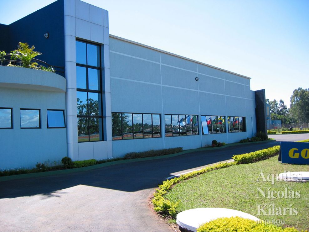 Arquiteto - Aquiles NÃ­colas KÃ­laris - Projetos Corporativos - Campo de provas Goodyear