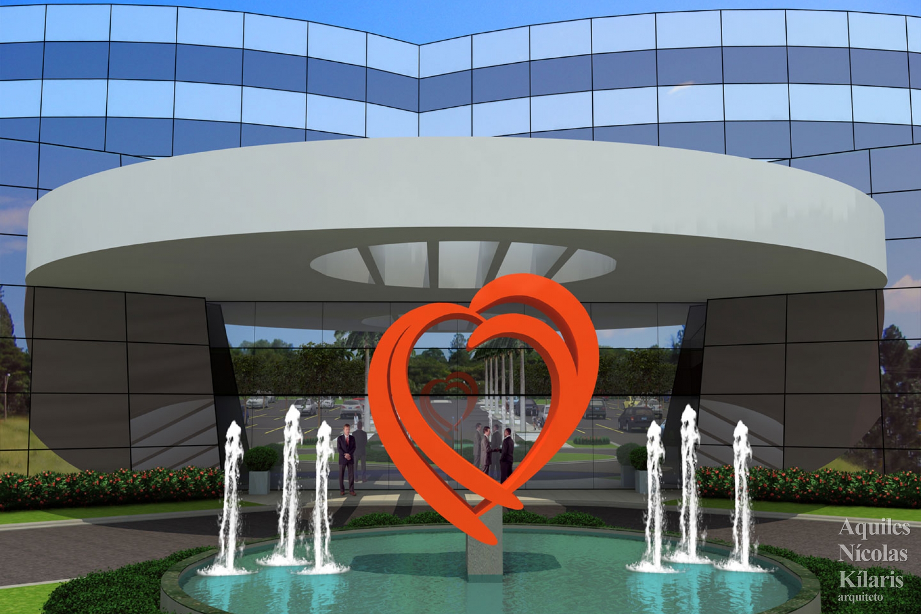 Arquiteto - Aquiles NÃ­colas KÃ­laris - Projetos Corporativos - Cincor Hospital do coraÃ§Ã£o