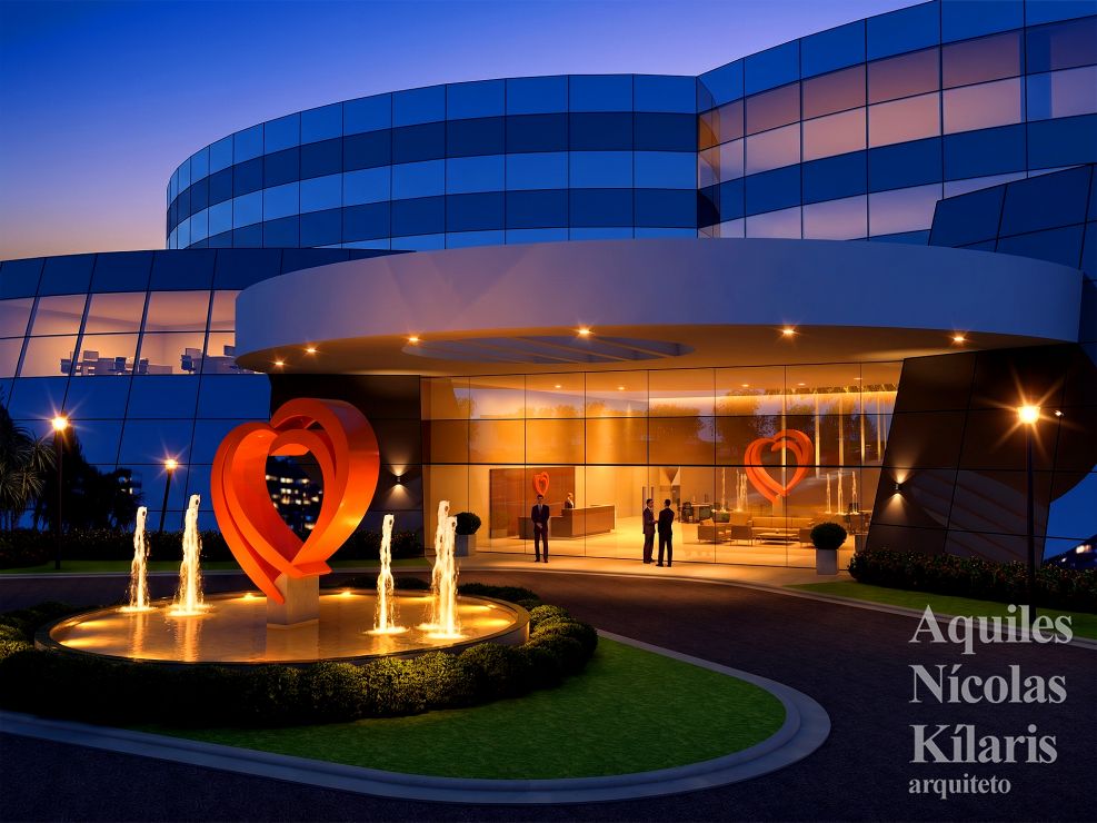 Arquiteto - Aquiles NÃ­colas KÃ­laris - Corporate Projects - Cincor Hospital do coraÃ§Ã£o