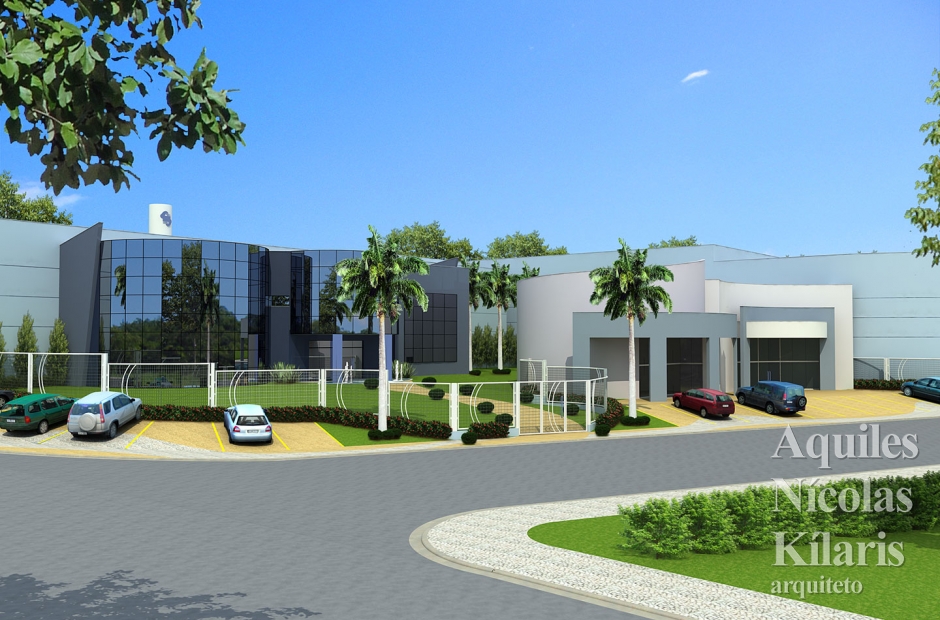 Arquiteto - Aquiles NÃ­colas KÃ­laris - Corporate Projects - CondomÃ­nio industrial American Park