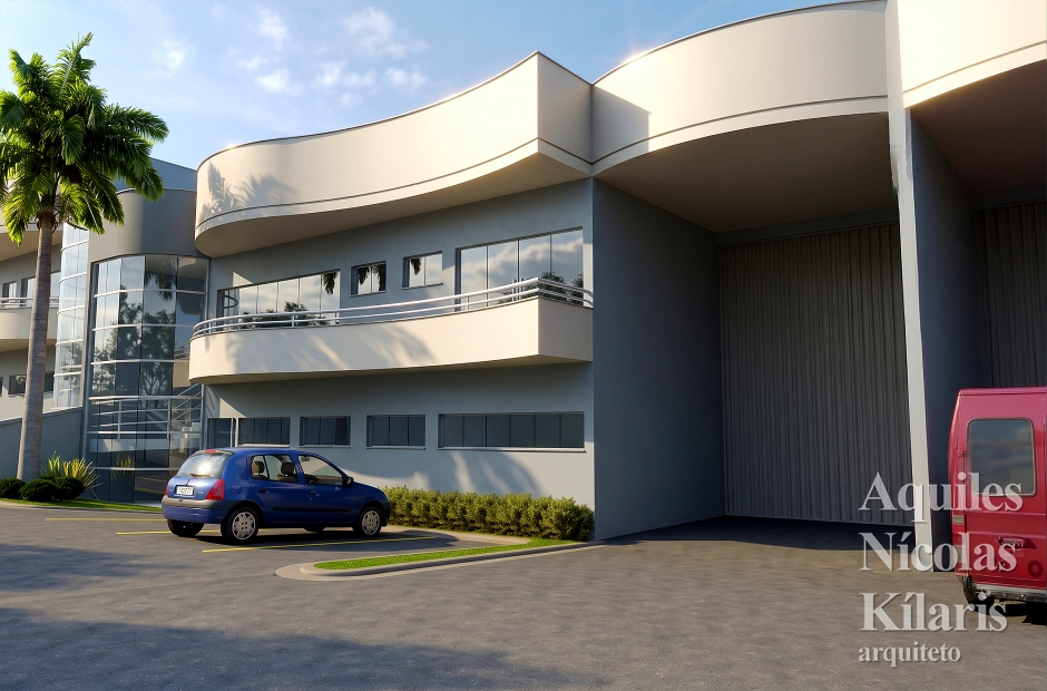 Arquiteto - Aquiles NÃ­colas KÃ­laris - Projetos Corporativos - Condominio industrial American Park