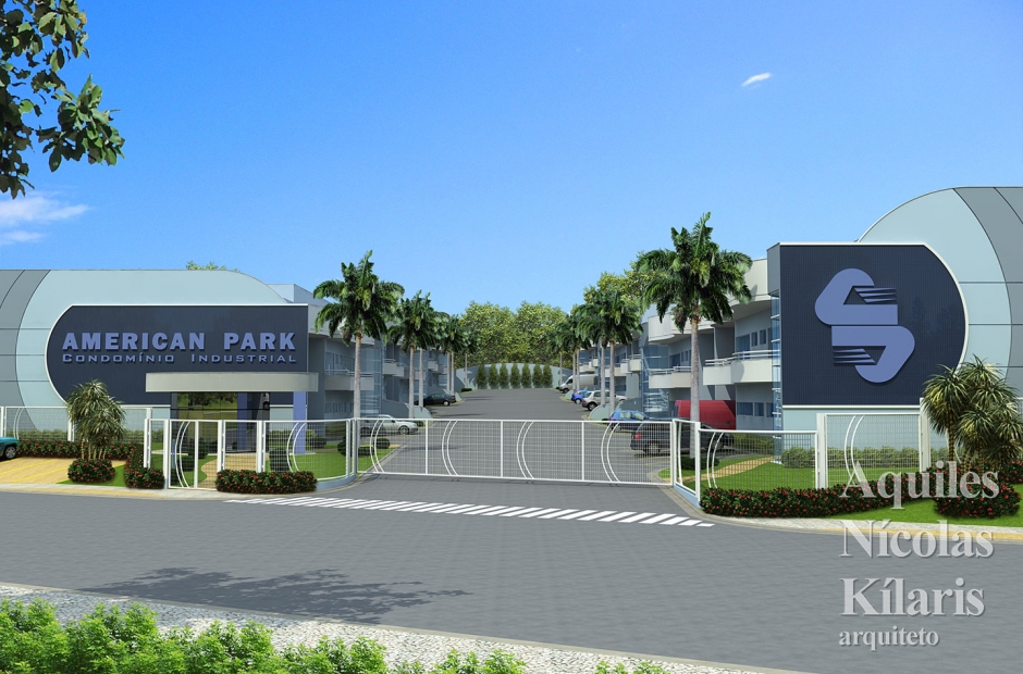 Arquiteto - Aquiles NÃ­colas KÃ­laris - Corporate Projects - CondomÃ­nio industrial American Park