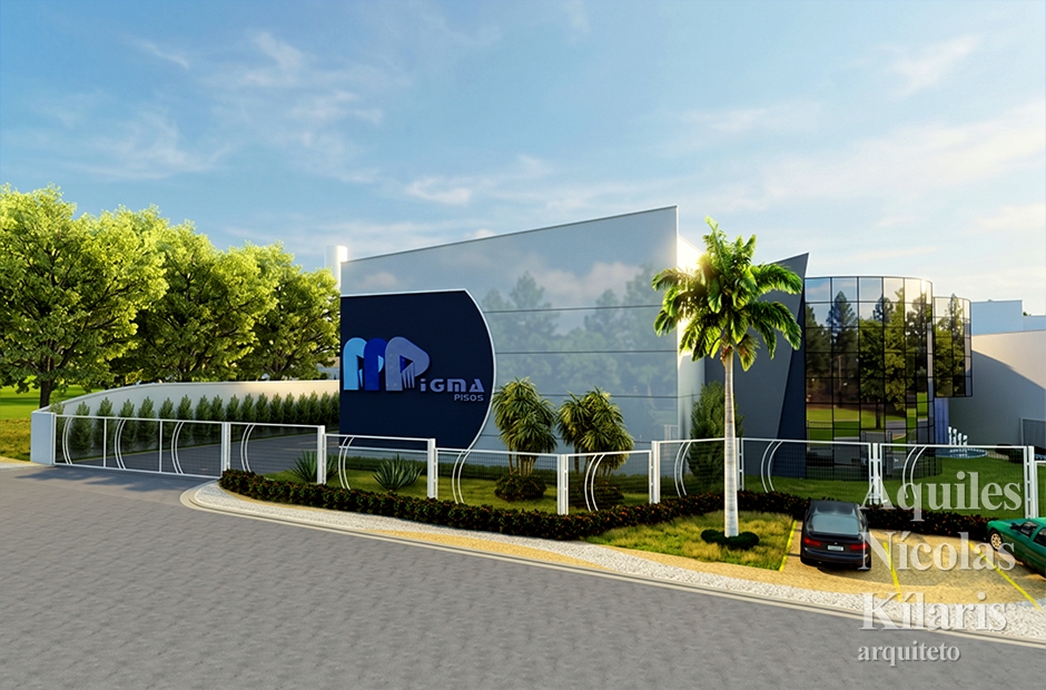 Arquiteto - Aquiles NÃ­colas KÃ­laris - Projetos Corporativos - Condominio industrial American Park