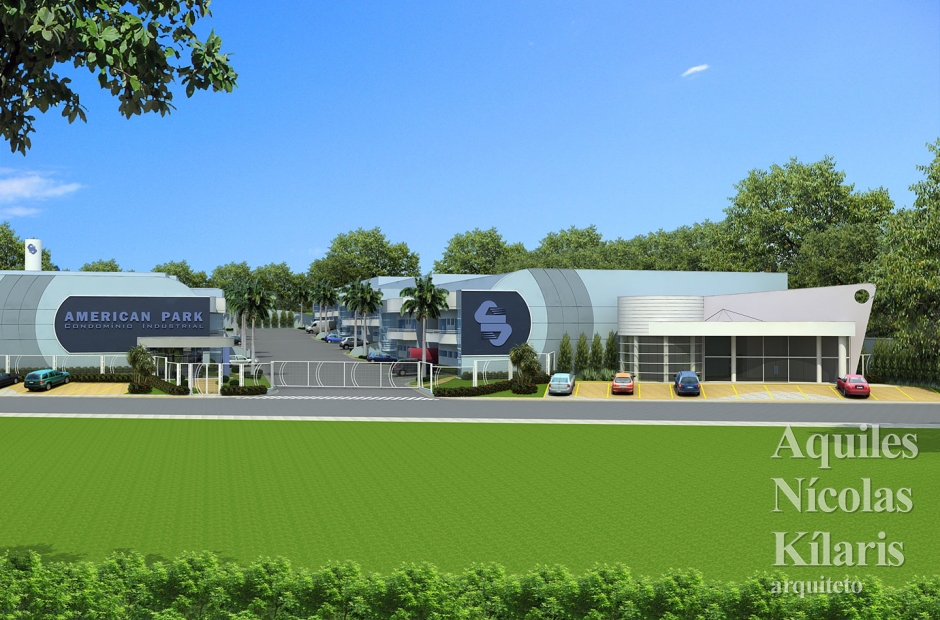 Arquiteto - Aquiles NÃ­colas KÃ­laris - Corporate Projects - CondomÃ­nio industrial American Park