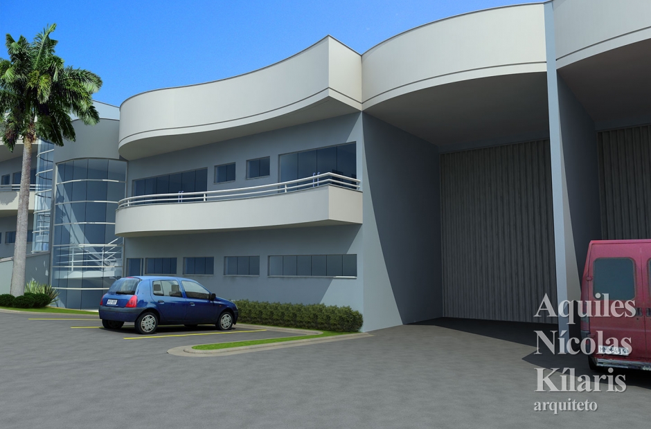Arquiteto - Aquiles NÃ­colas KÃ­laris - Corporate Projects - CondomÃ­nio industrial American Park