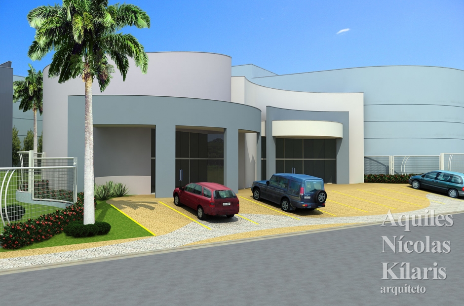 Arquiteto - Aquiles NÃ­colas KÃ­laris - Corporate Projects - CondomÃ­nio industrial American Park