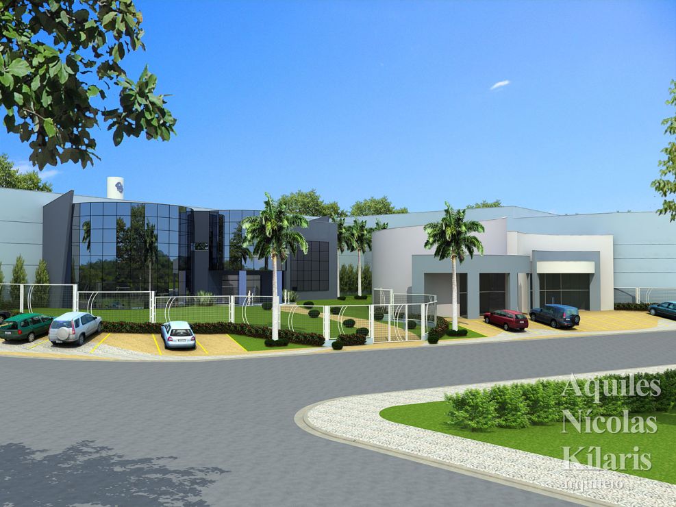 Arquiteto - Aquiles NÃ­colas KÃ­laris - Corporate Projects - CondomÃ­nio industrial American Park