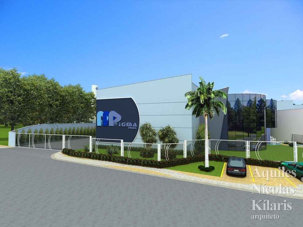 Arquiteto - Aquiles NÃ­colas KÃ­laris - Corporate Projects - CondomÃ­nio industrial American Park