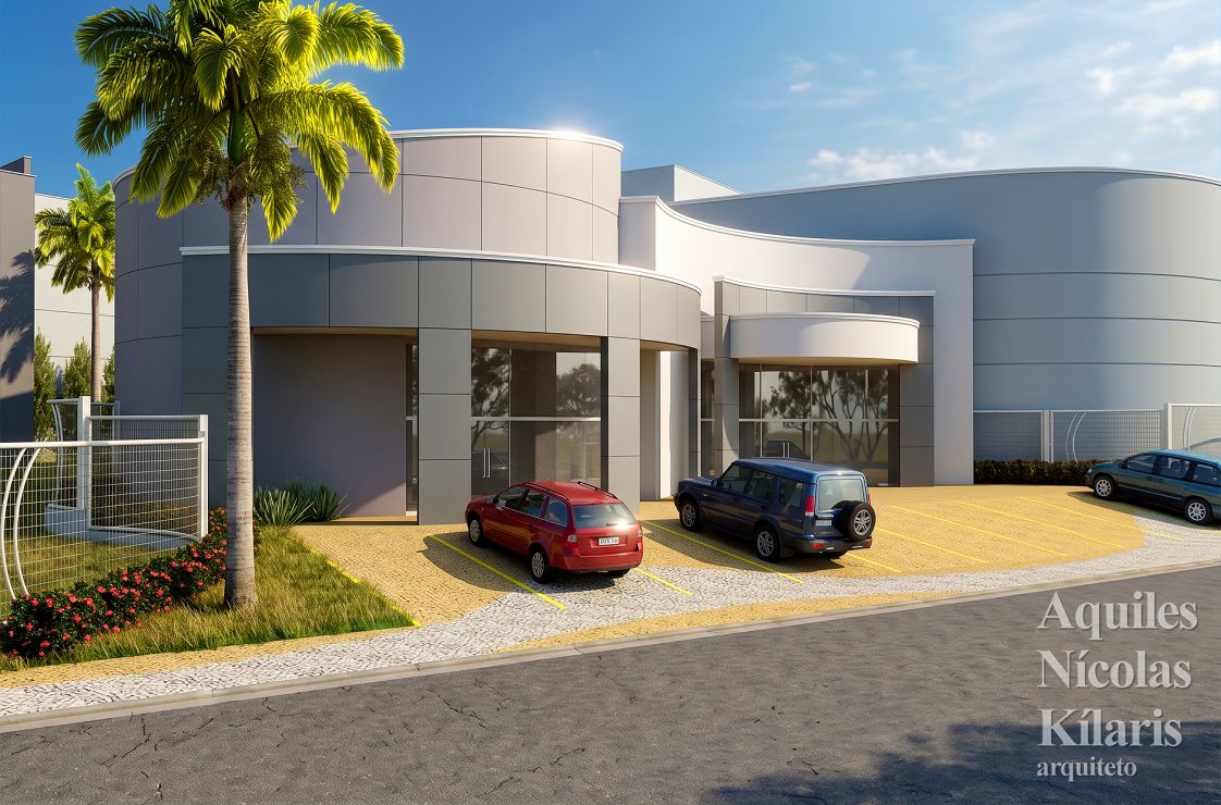 Arquiteto - Aquiles NÃ­colas KÃ­laris - Projetos Corporativos - Condominio industrial American Park