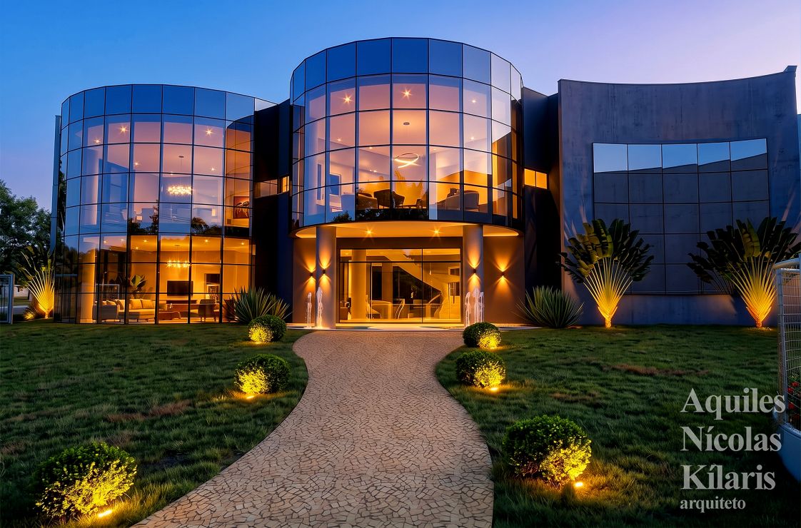 Arquiteto - Aquiles NÃ­colas KÃ­laris - Projetos Corporativos - Condominio industrial American Park