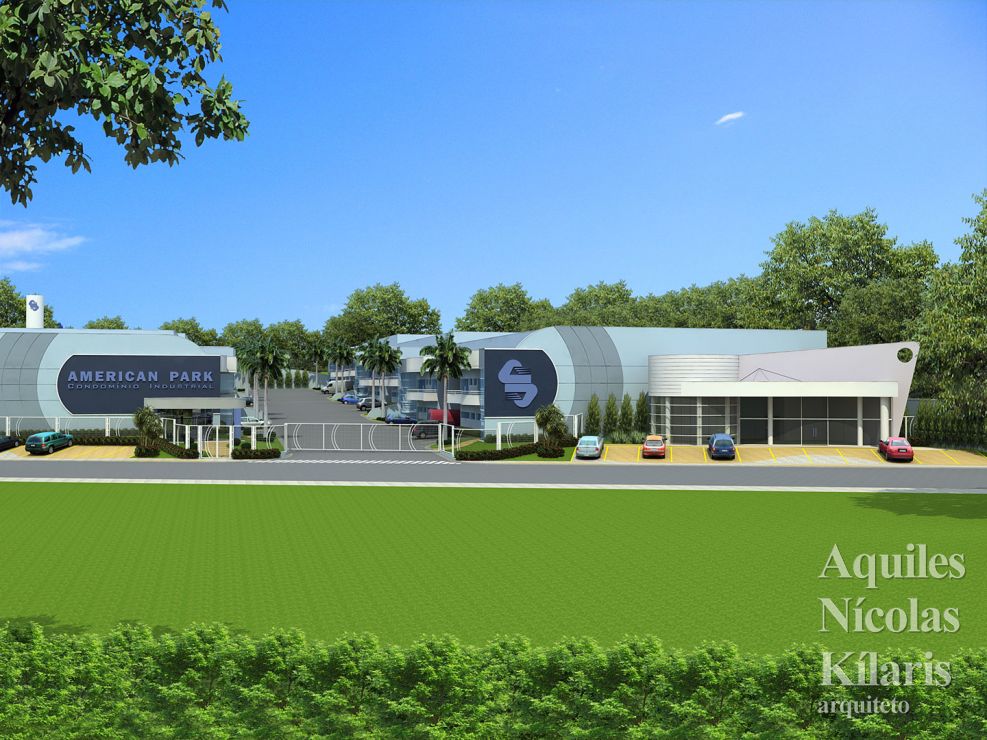 Arquiteto - Aquiles NÃ­colas KÃ­laris - Corporate Projects - CondomÃ­nio industrial American Park