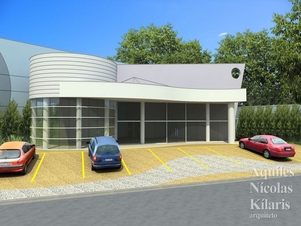 Arquiteto - Aquiles NÃ­colas KÃ­laris - Corporate Projects - CondomÃ­nio industrial American Park