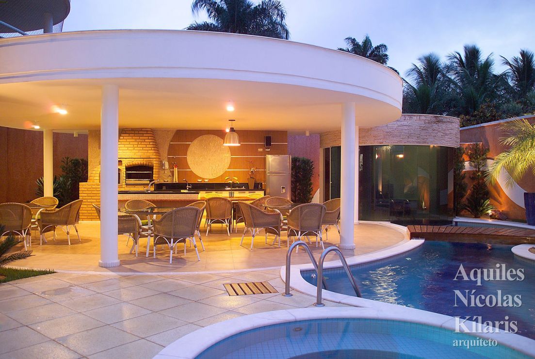 Arquiteto - Aquiles NÃ­colas KÃ­laris - Projetos Residenciais - Casa Home Resort