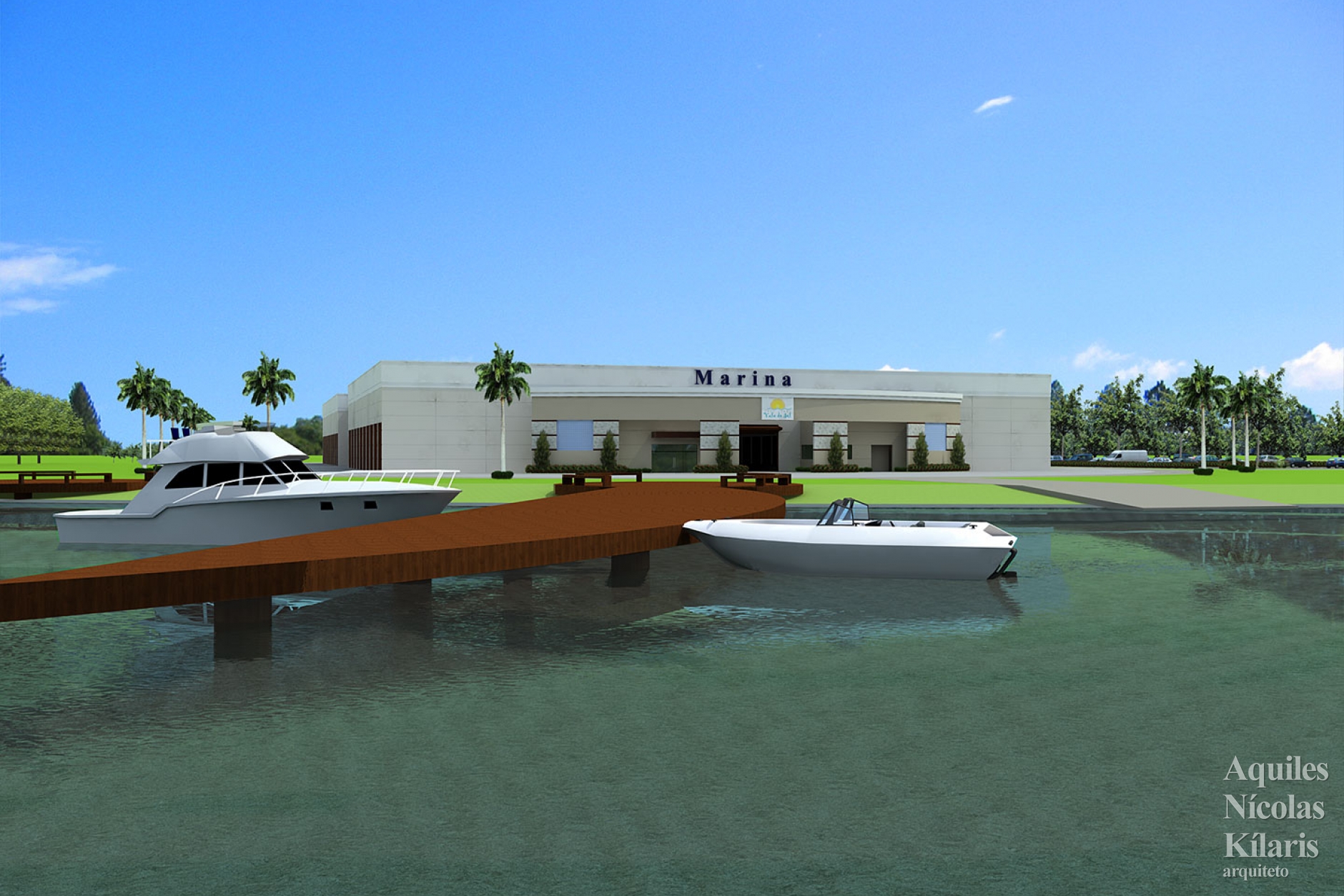 Arquiteto - Aquiles NÃ­colas KÃ­laris - Corporate Projects - Iate  Clube