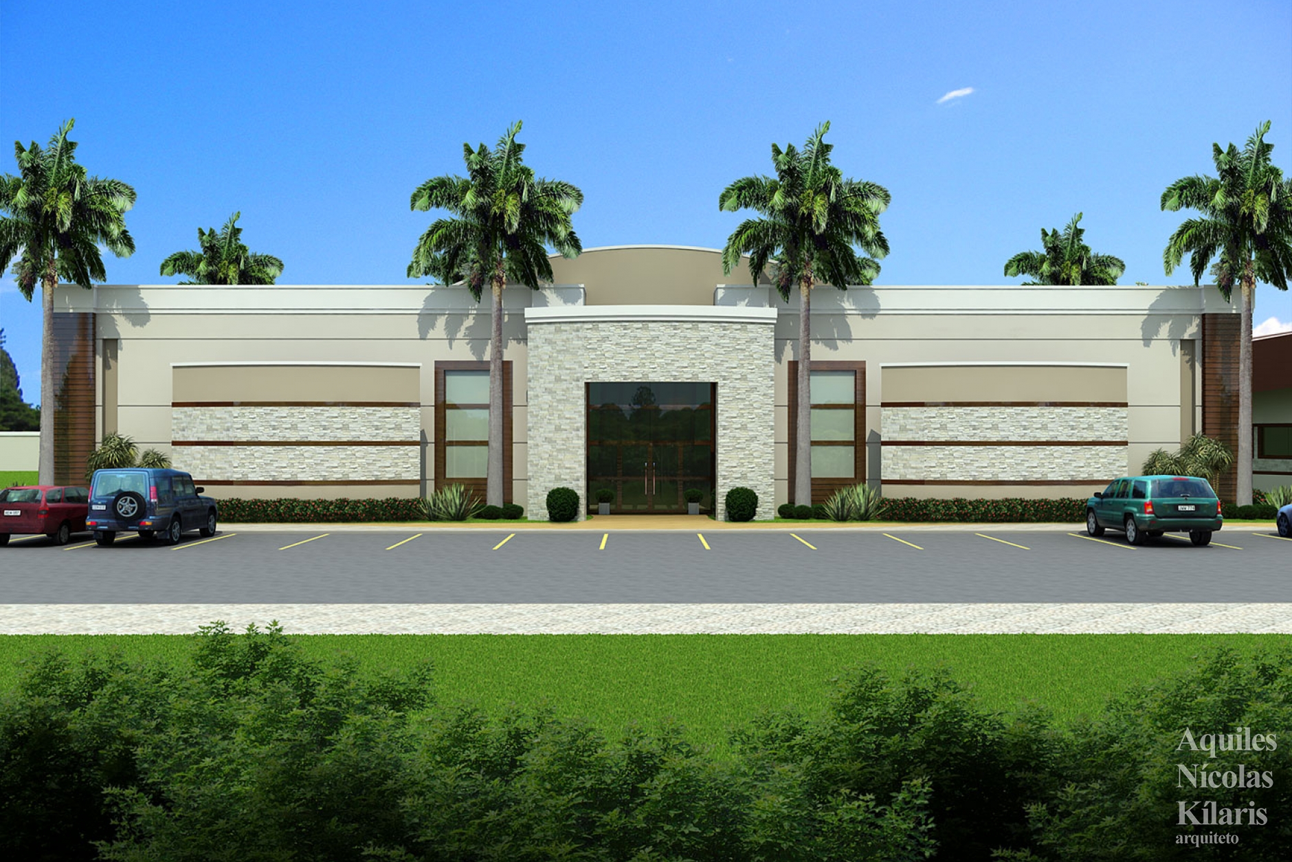 Arquiteto - Aquiles NÃ­colas KÃ­laris - Corporate Projects - Iate  Clube