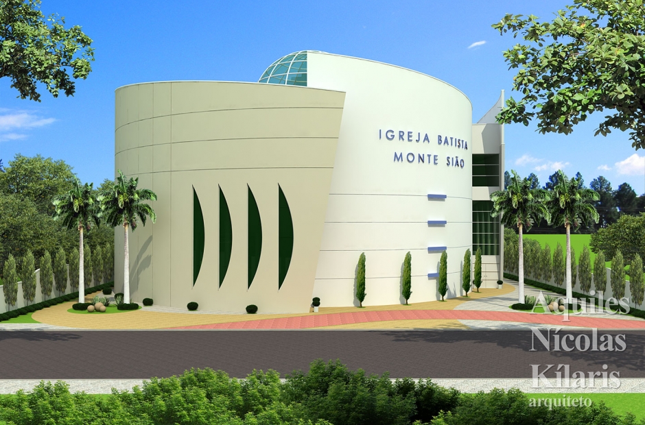 Arquiteto - Aquiles NÃ­colas KÃ­laris - Corporate Projects - Igreja Batista Monte SiÃ£o