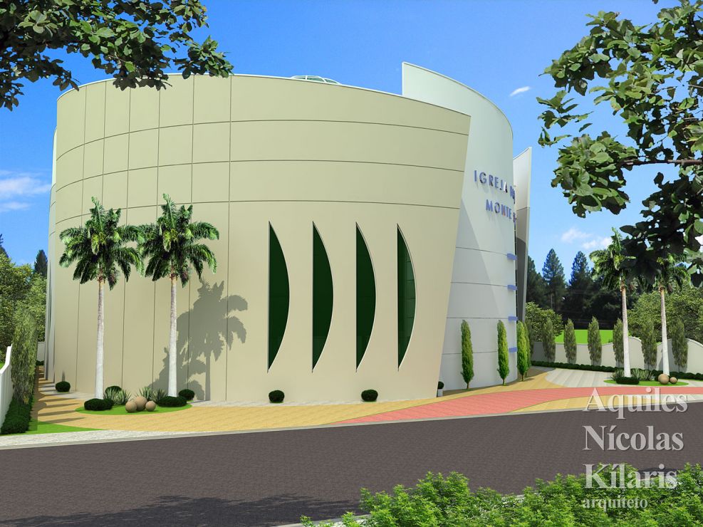 Arquiteto - Aquiles NÃ­colas KÃ­laris - Corporate Projects - Igreja Batista Monte SiÃ£o