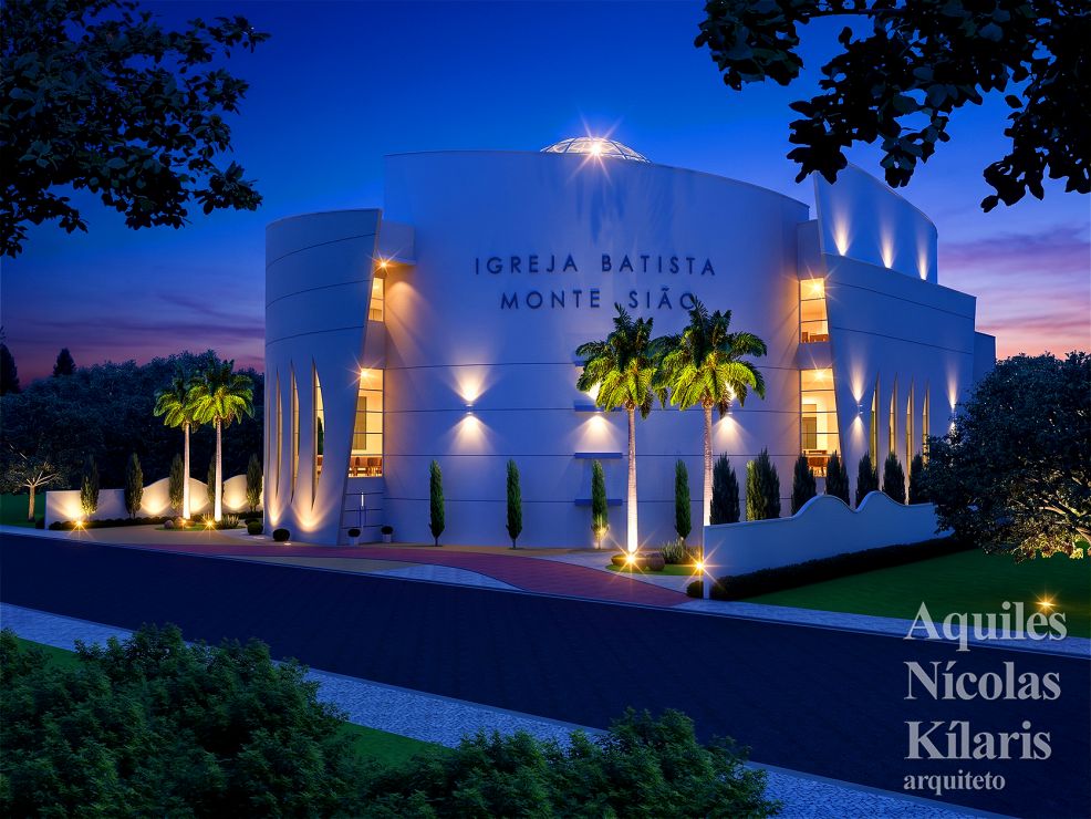 Arquiteto - Aquiles NÃ­colas KÃ­laris - Corporate Projects - Igreja Batista Monte SiÃ£o