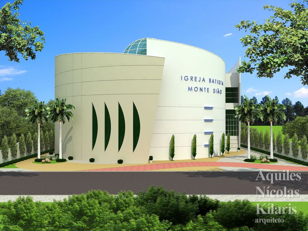Arquiteto - Aquiles NÃ­colas KÃ­laris - Corporate Projects - Igreja Batista Monte SiÃ£o