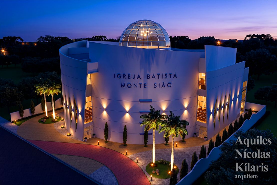 Arquiteto - Aquiles NÃ­colas KÃ­laris - Corporate Projects - Igreja Batista Monte SiÃ£o