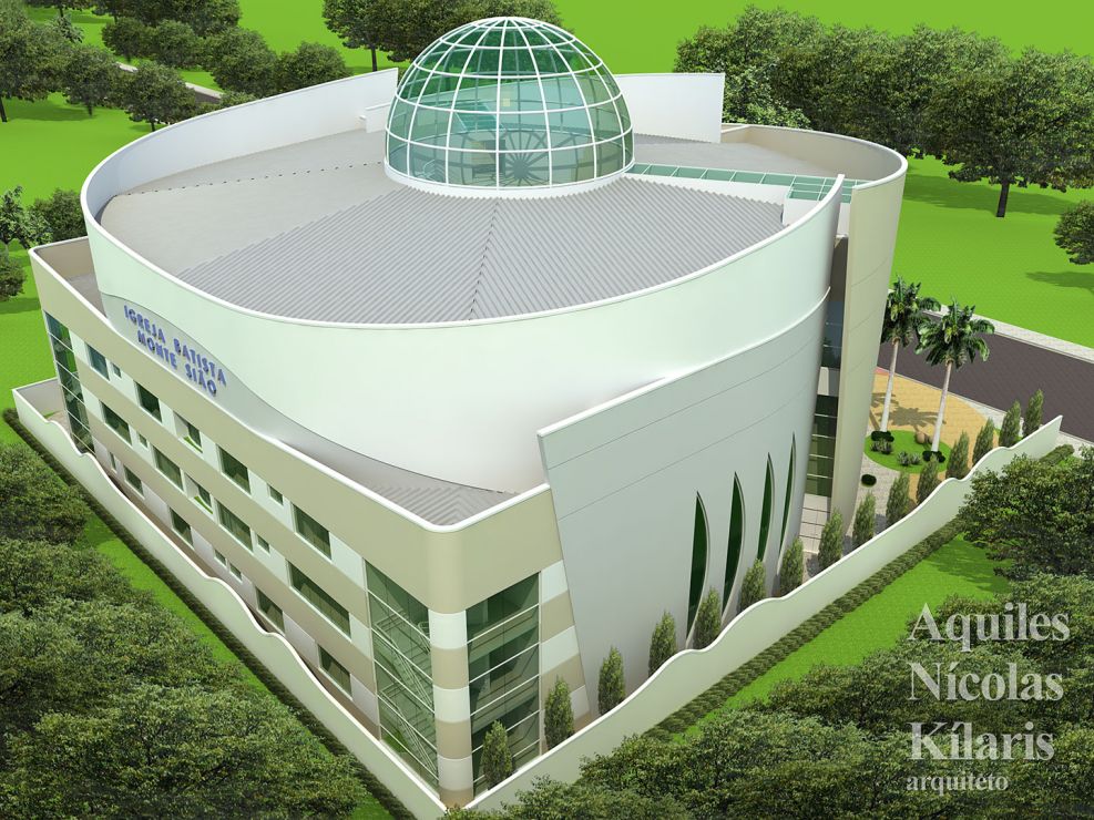 Arquiteto - Aquiles NÃ­colas KÃ­laris - Corporate Projects - Igreja Batista Monte SiÃ£o
