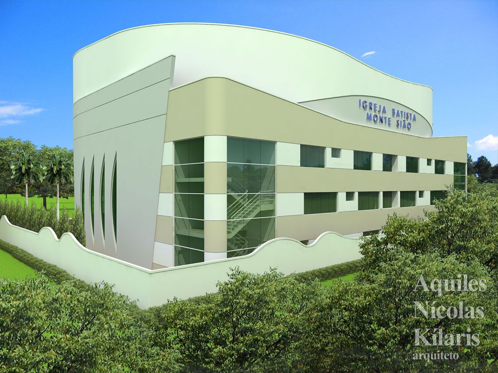 Arquiteto - Aquiles NÃ­colas KÃ­laris - Corporate Projects - Igreja Batista Monte SiÃ£o