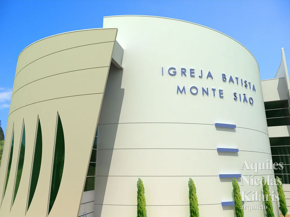 Arquiteto - Aquiles NÃ­colas KÃ­laris - Corporate Projects - Igreja Batista Monte SiÃ£o