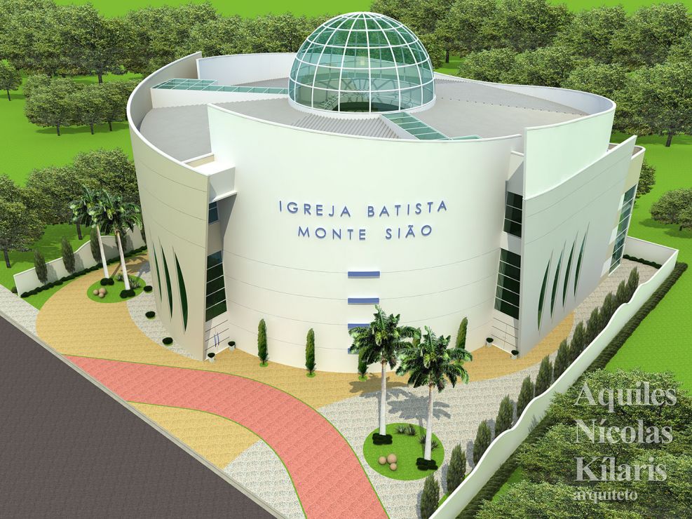 Arquiteto - Aquiles NÃ­colas KÃ­laris - Corporate Projects - Igreja Batista Monte SiÃ£o