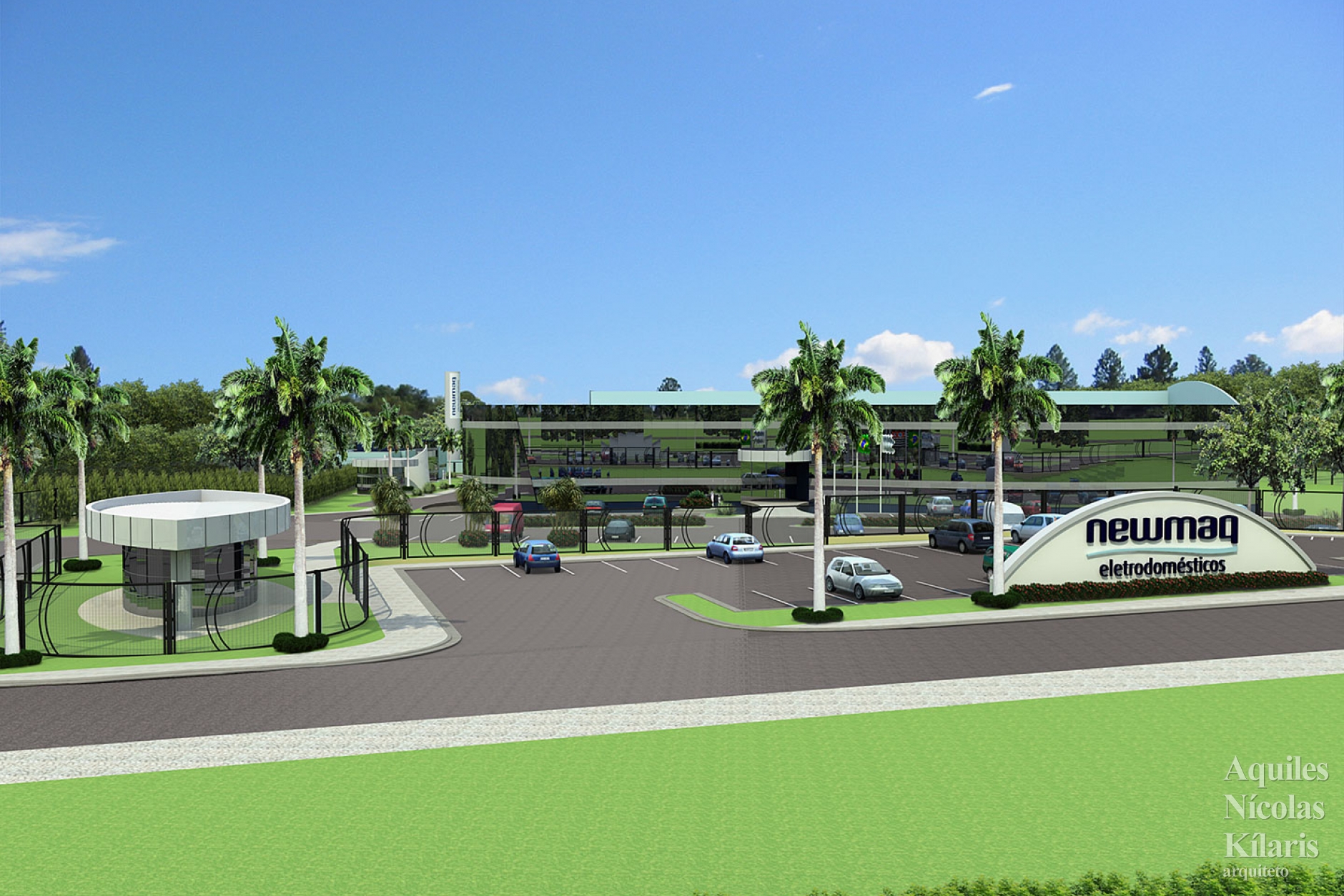 Arquiteto - Aquiles NÃ­colas KÃ­laris - Projetos Corporativos - Newmaq