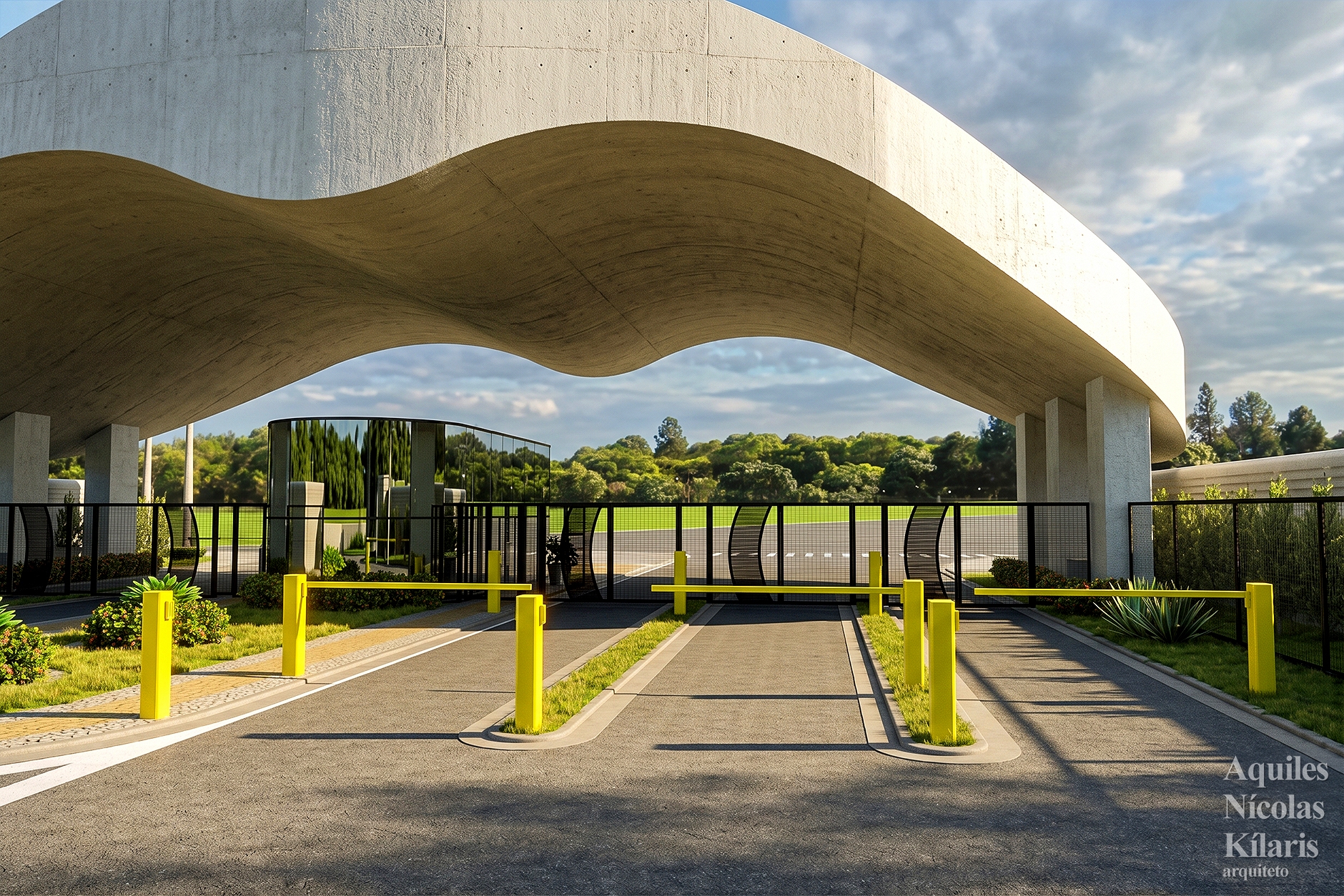 Arquiteto - Aquiles NÃ­colas KÃ­laris - Corporate Projects - Parque industrial Souza Queiroz