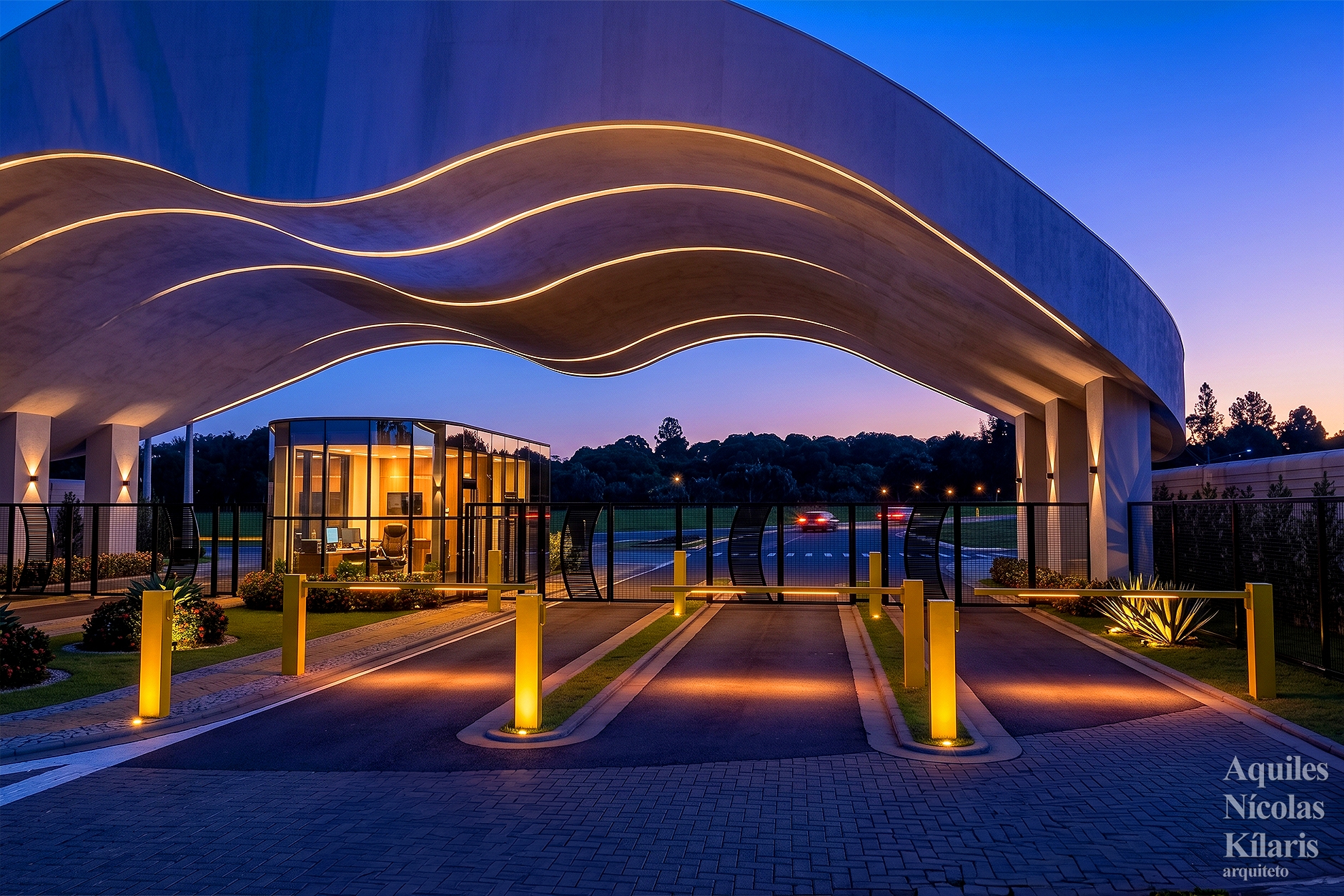 Arquiteto - Aquiles NÃ­colas KÃ­laris - Corporate Projects - Parque industrial Souza Queiroz