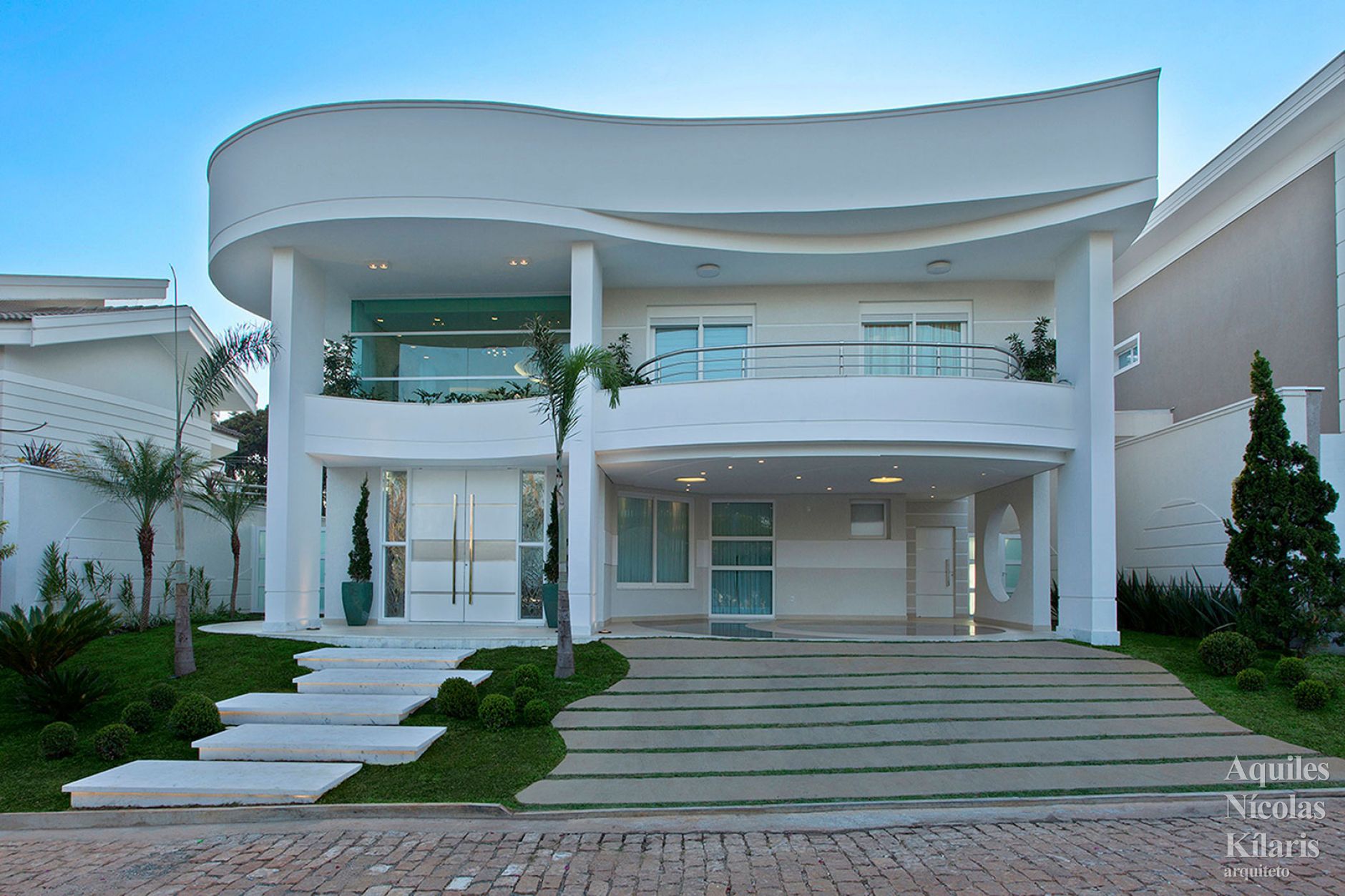 Arquiteto - Aquiles Nícolas Kílaris - Projetos Residenciais - Casa Buriti
