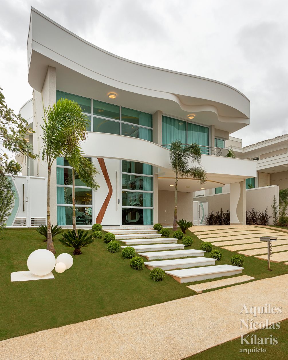 Arquiteto - Aquiles Nícolas Kílaris - Projetos Residenciais - Casa Esplêndida