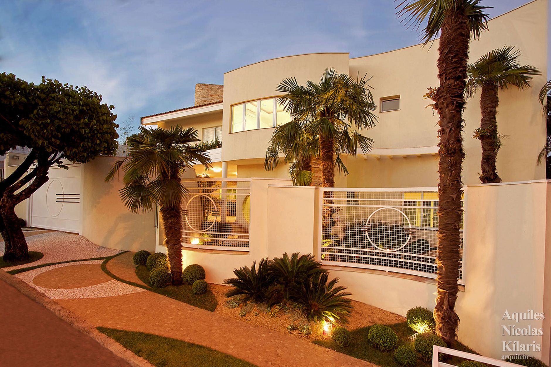Arquiteto - Aquiles Nícolas Kílaris - Projetos Residenciais - Casa Santa Monica