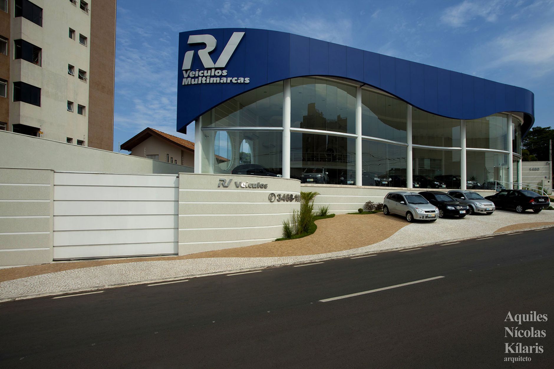 Arquiteto - Aquiles Nícolas Kílaris - Corporate Projects - RV Veículos