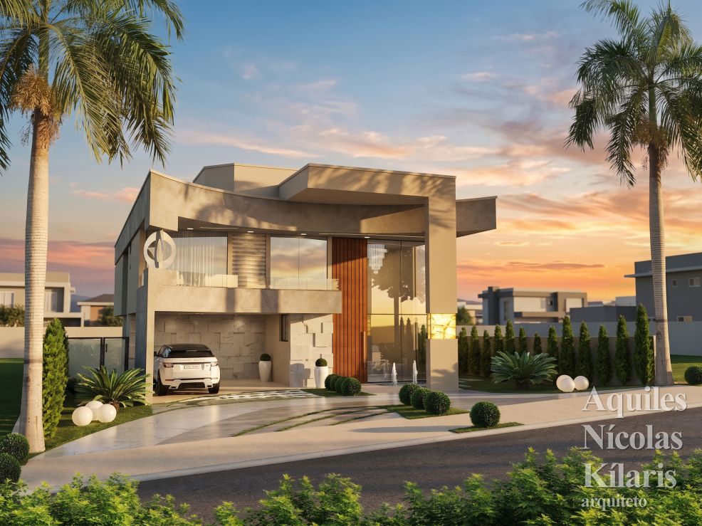 Arquiteto - Aquiles NÃ­colas KÃ­laris - Residential Projects - Projeto Vinhedo - SP