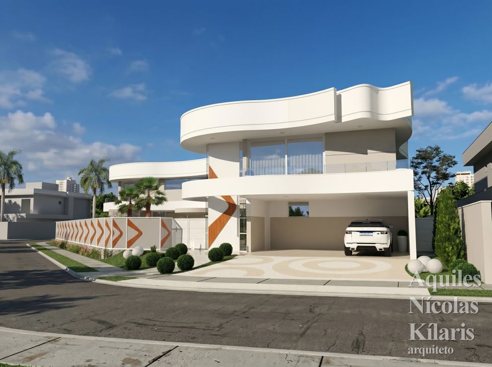 Arquiteto - Aquiles NÃ­colas KÃ­laris - Residential Projects - Projeto Jaguariuna - SP